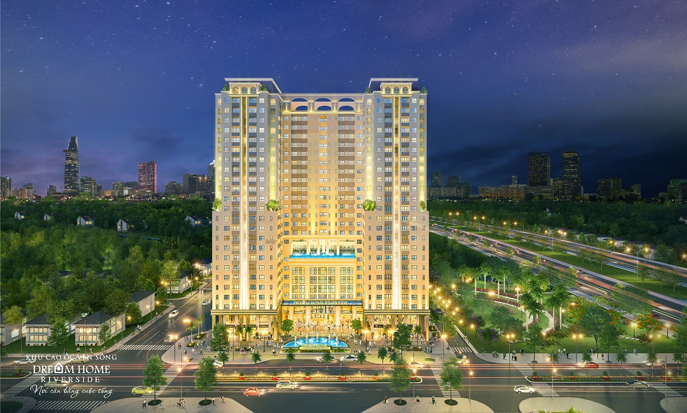 Ra mắt tháp Diamond Center khu cao ốc ven sông Dream Home Riverside quận 8