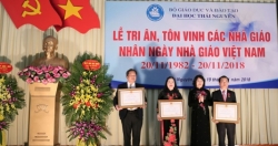 Phó Chủ tịch nước Đặng Thị Ngọc Thịnh dự lễ tôn vinh nhà giáo tại Đại học Thái Nguyên