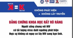 Lan tỏa thông điệp “Không phát hiện = Không lây truyền” tới cộng đồng