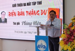 Nhà thơ Phùng Hiệu ra mắt tập thơ “Biên bản thặng dư”