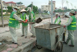 Tăng cường công tác vệ sinh môi trường trong dịp Tết