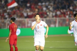 Hiệp 1 U22 Việt Nam vs Indonesia: Đoàn Văn Hậu đánh đầu mở tỉ số dập tắt lửa đối phương