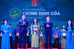 Vinh danh 34 nhà nông trẻ nhận giải thưởng Lương Định Của năm 2019