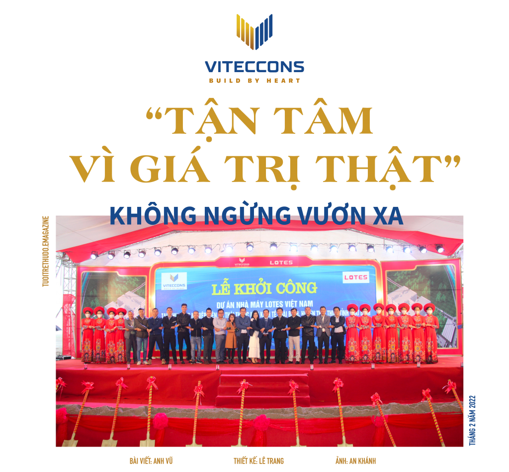 "Tận tâm vì giá trị thật" - Không ngừng vươn xa