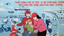 Thanh Trì: Rực rỡ đường tranh bích họa tại vùng quê Thanh Liệt