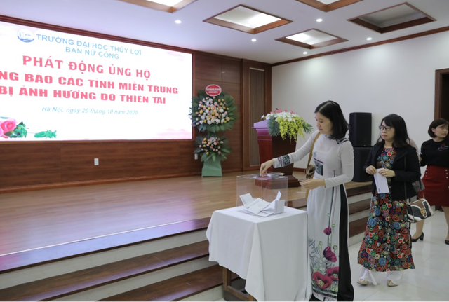 Đại học Thủy lợi miễn giảm học phí, hỗ trợ chi phí học tập cho sinh viên miền Trung