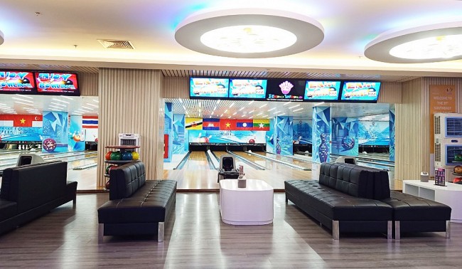 Hình ảnh rực rỡ tại địa điểm tổ chức môn Bowling của SEA Games 31